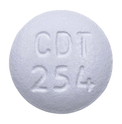 Image of 2.5 milligram 40 milligram pill