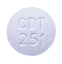 Image of 2.5 milligram 10 milligram pill