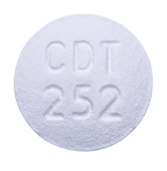 Image of 2.5 milligram 20 milligram pill